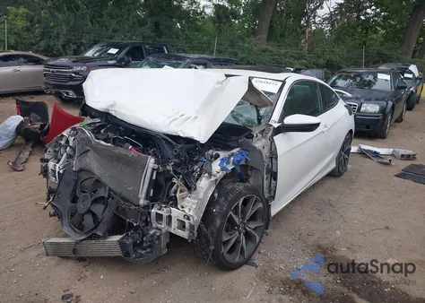 2018 Honda Civic Si z USA, uszkodzony, nr VIN 2HGFC3A52JH753413